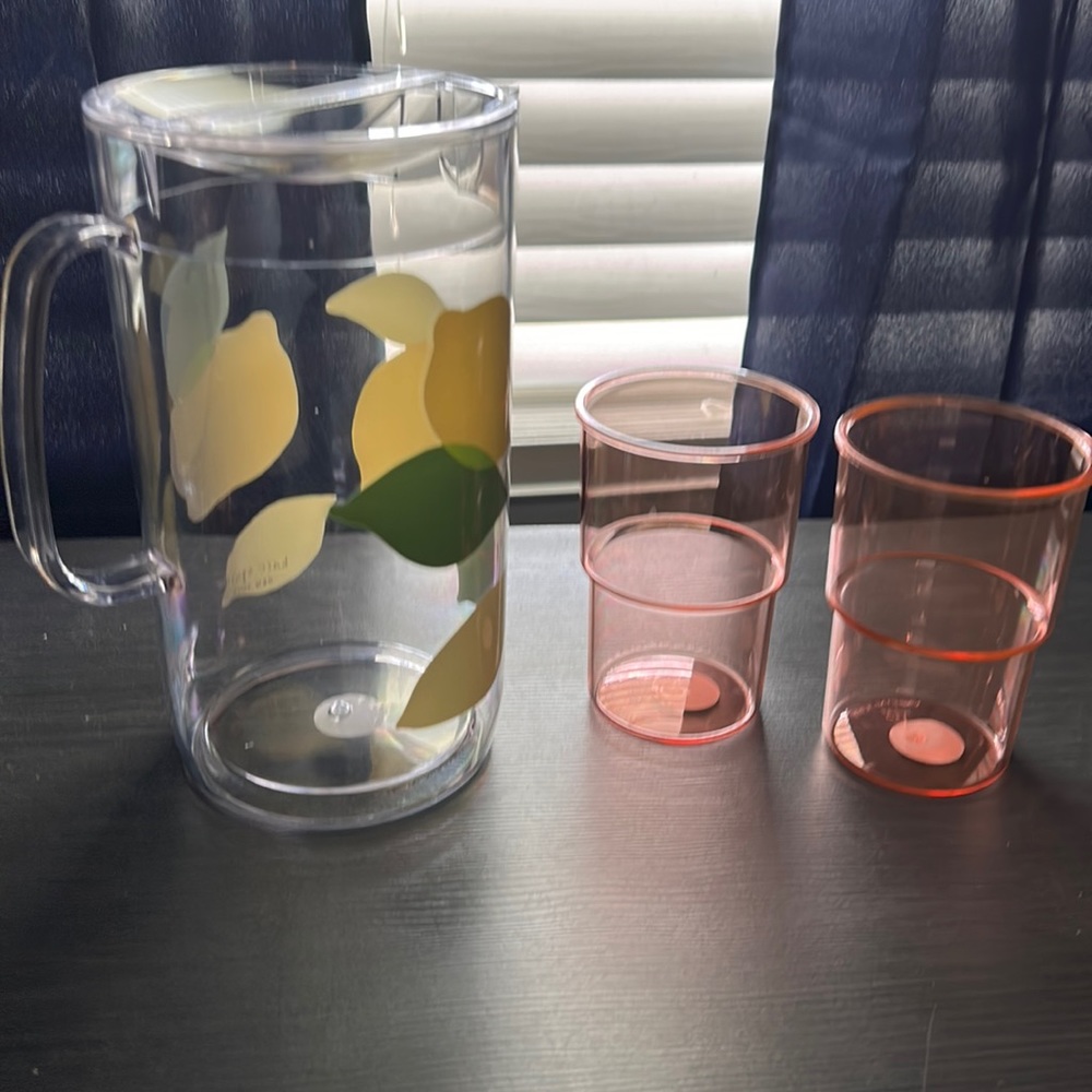 Kay Spade Pitcher and cups
